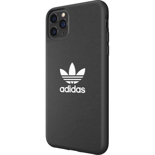 Adidas formstøpt deksel til iPhone 11 Pro Max (sort/hvit) - Elkjøp
