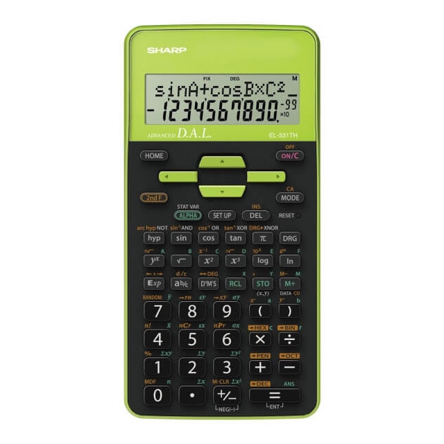 SHARP Kalkulator EL531THBGR