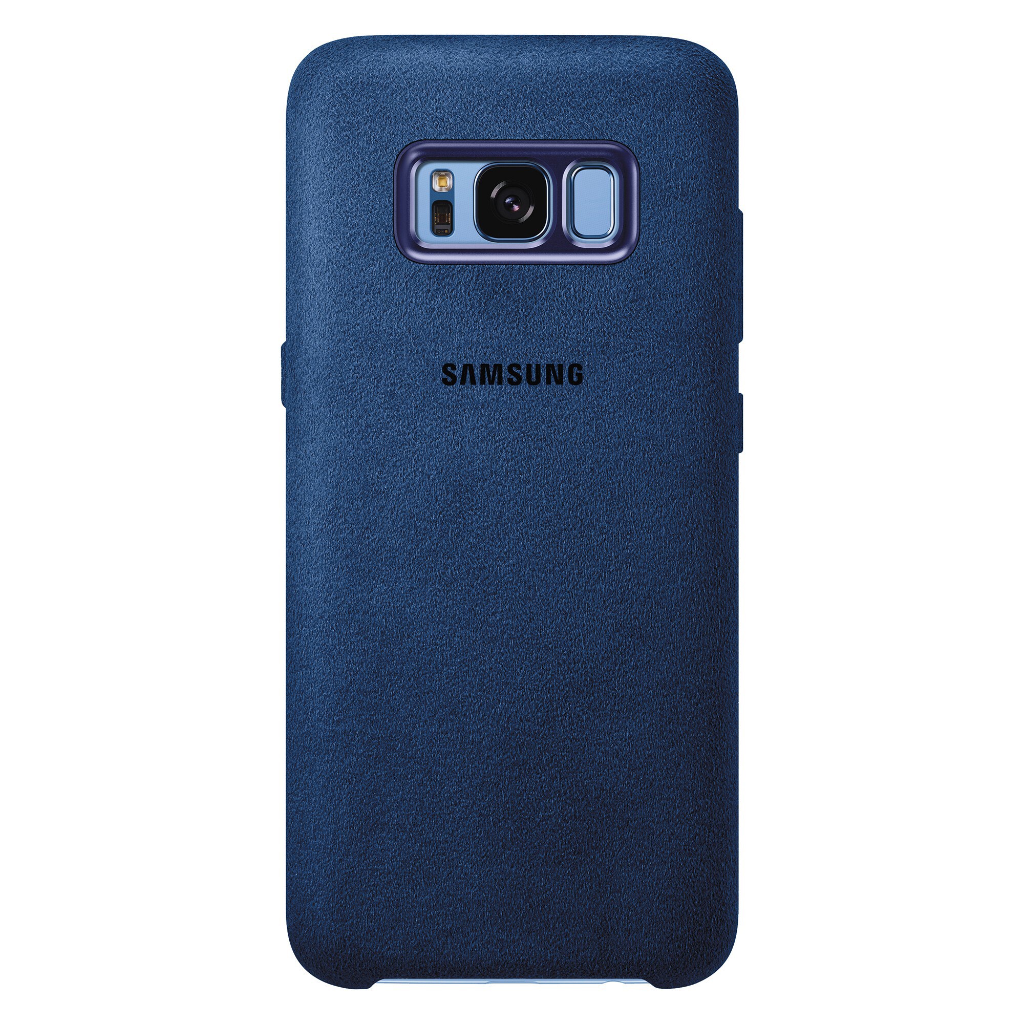 Samsung Galaxy S8 alcantara mobildeksel (blå) - Deksler og etui til  mobiltelefon - Elkjøp