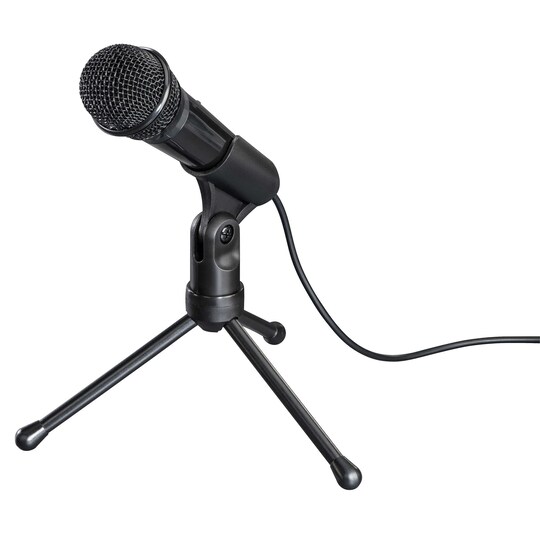 HAMA Mikrofon Allround 3.5mm Svart - Elkjøp