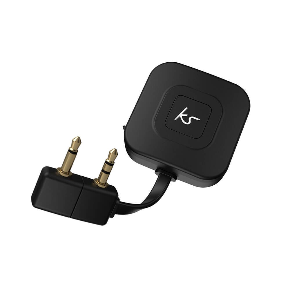 KITSOUND Flyadapter 2 Bluetooth 3,5mm en eller to plugger - Tilbehør  hodetelefoner - Elkjøp