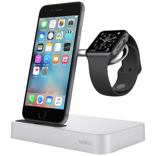 Belkin Valet iPhone og Apple Watch ladestasjon - Elkjøp