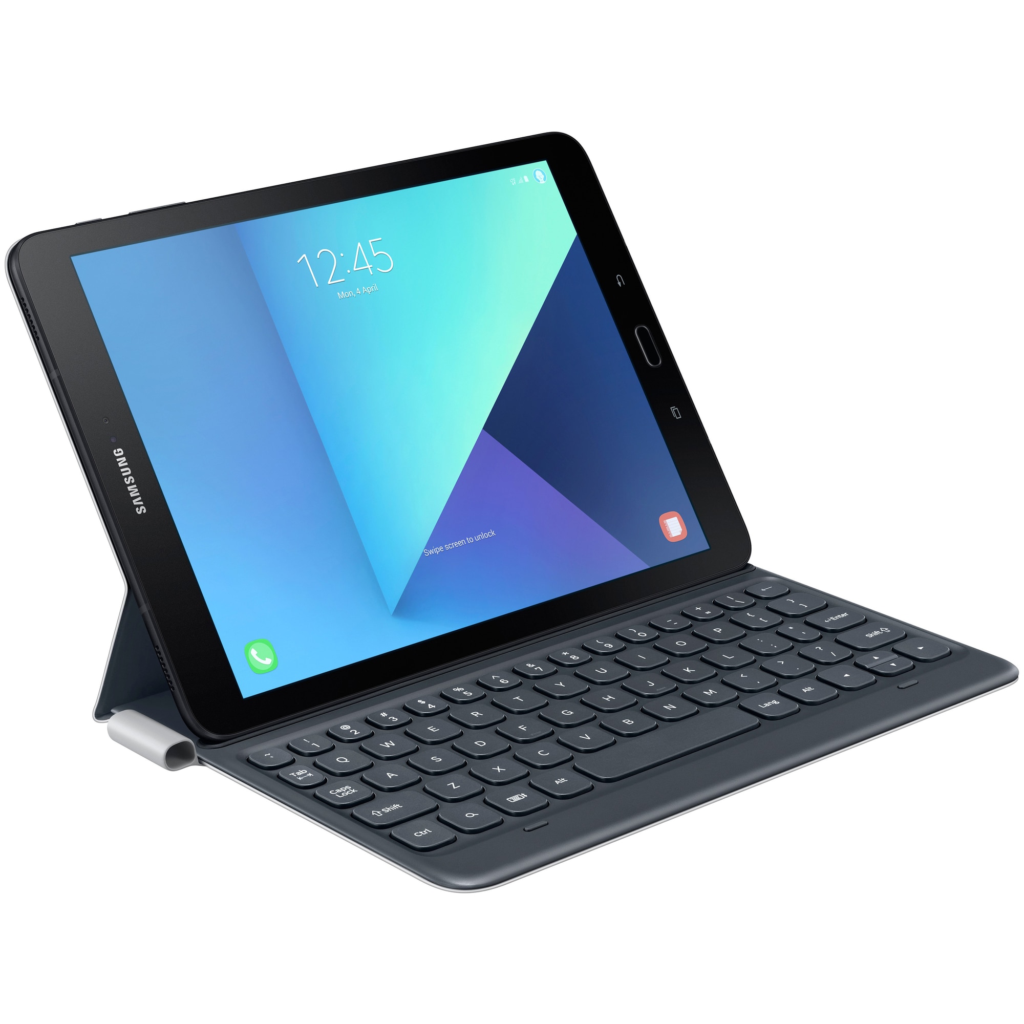 Samsung Galaxy Tab S3 etui med tastatur (sort/grå) - Tilbehør iPad og  nettbrett - Elkjøp
