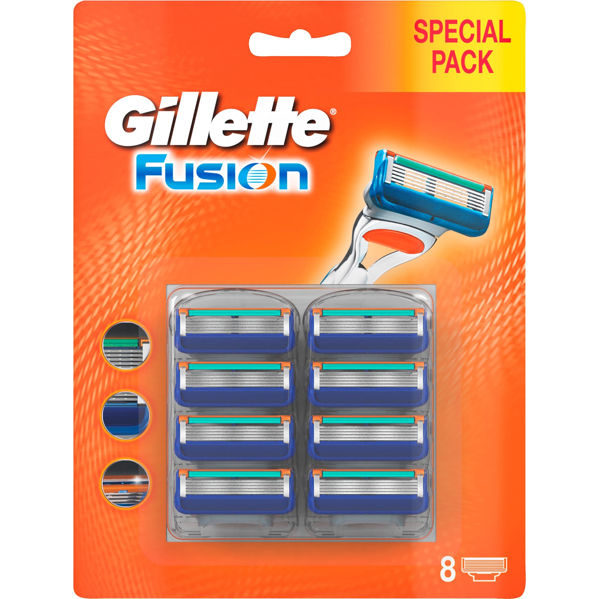 Gillette Fusion barberblader - Elkjøp