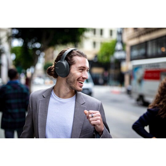 Sony WH-CH710 trådløse around-ear hodetelefoner (sort) - Elkjøp
