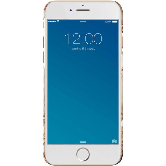 iDeal of Sweden deksel til iPhone 6/7/8/SE Gen. 2/3 (golden sand marble) -  Elkjøp