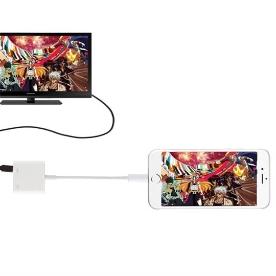 iPhone til TV-adapter - digital kabel - Elkjøp