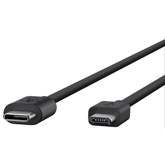 Belkin USB-C til Mikro USB-kabel 2 m (sort) - Elkjøp
