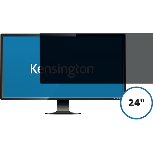 Kensington 24" personvernsfilter til skjerm (16:9 sideforhold)