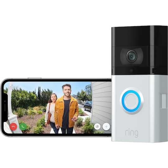 Ring Video Doorbell 3 Plus smart ringeklokke RINGVD3PRO - Elkjøp
