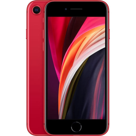iPhone SE smarttelefon 128 GB PRODUCT(RED) - Elkjøp