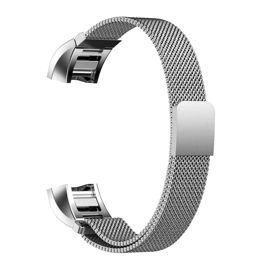 Fitbit Alta / HR armbånd - Milanesisk Loop - Sølv - S - Elkjøp