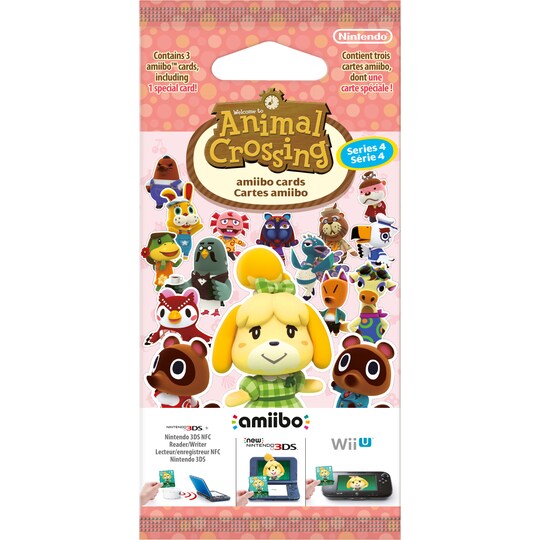 Nintendo Animal Crossing amiibo-kort serie 4 - Elkjøp