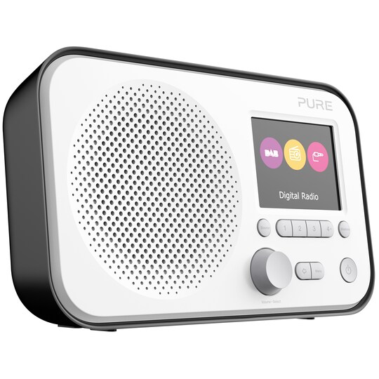 Pure Elan E3 portabel DAB-radio (sort) - Elkjøp