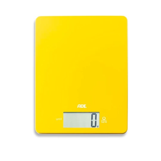 Digital kjøkkenvekt Leonie 5 kg, gul - Elkjøp
