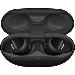 Sony WF-SP800N helt trådløse in-ear hodetelefoner (sort)