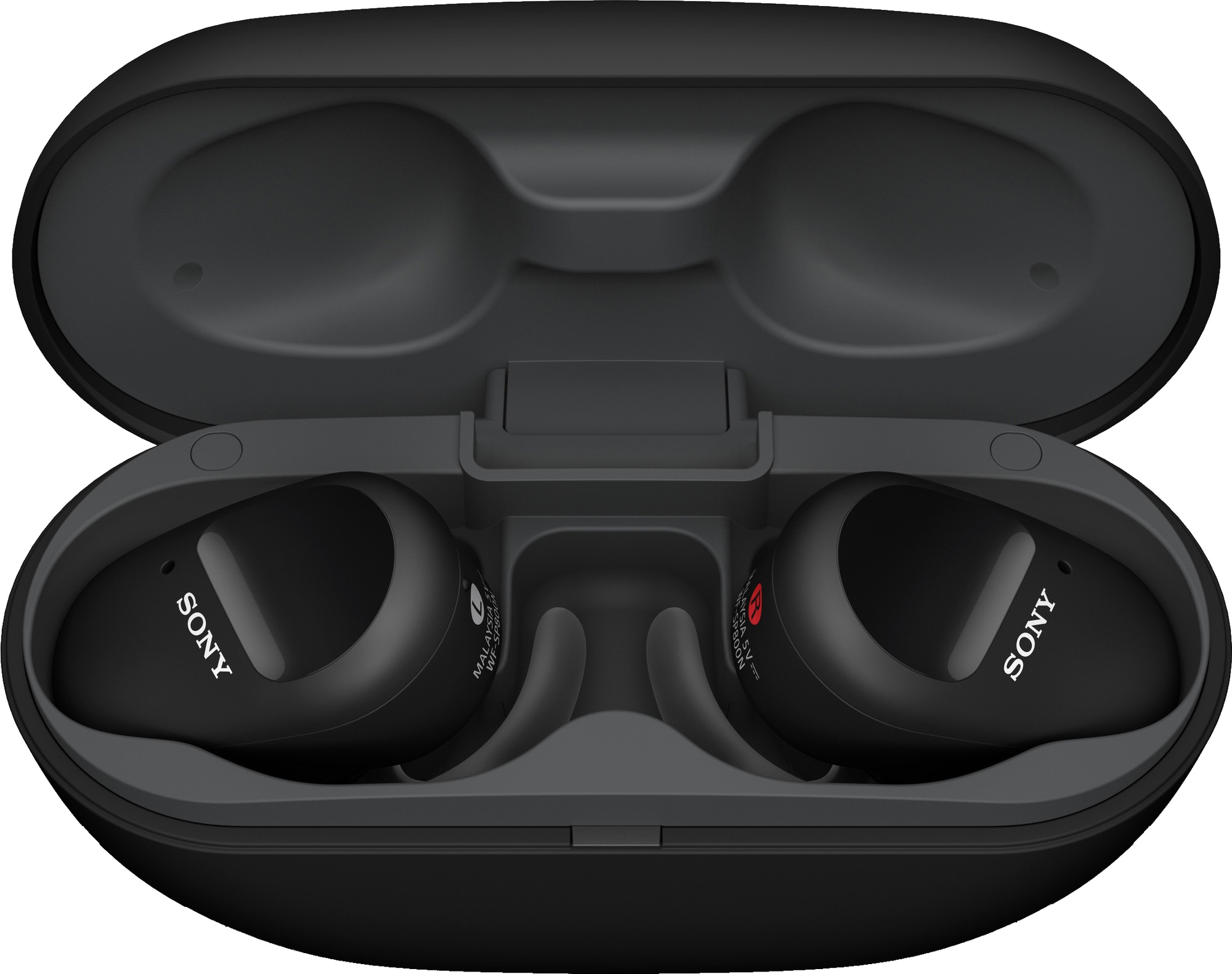 Sony WF-SP800N helt trådløse in-ear hodetelefoner (sort) - Elkjøp