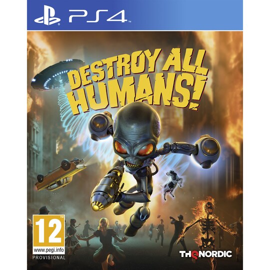Destroy all Humans! (PS4) - Elkjøp