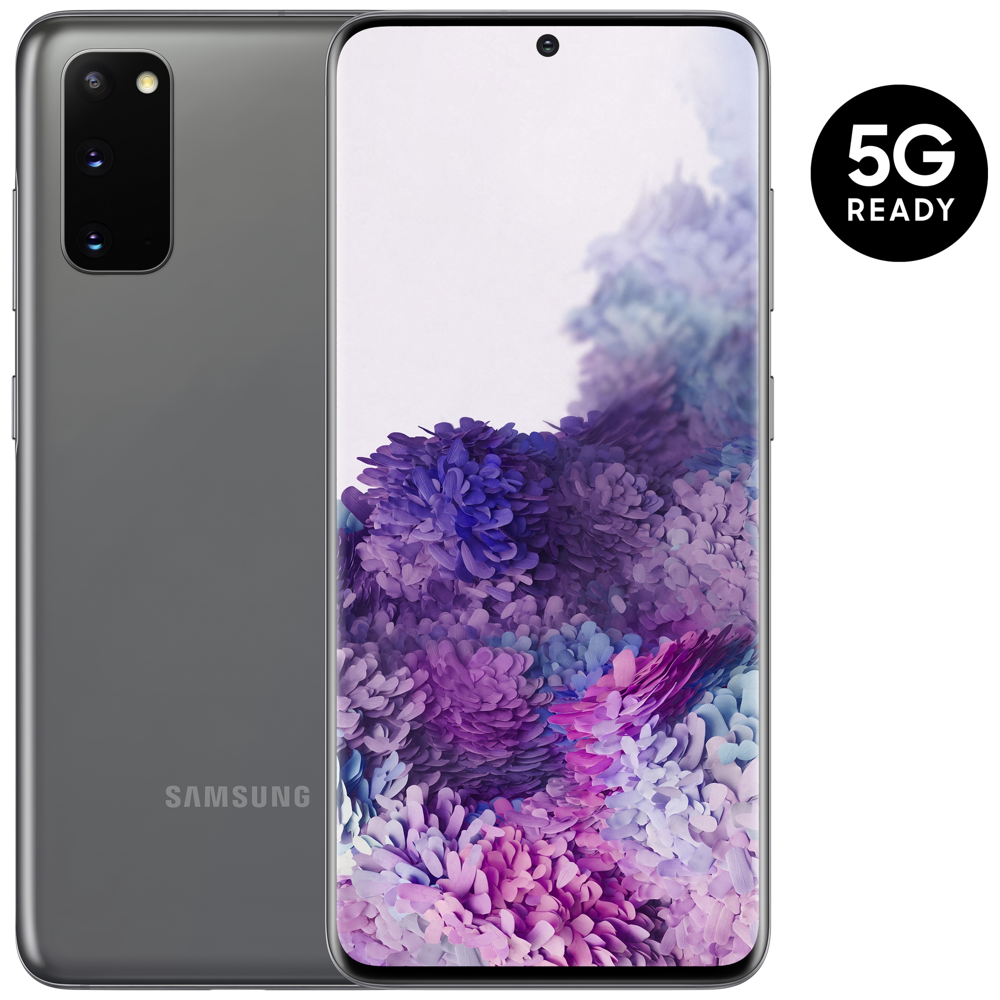 Samsung Galaxy S20 5G smarttelefon 12/128GB (cosmic grey) - Elkjøp