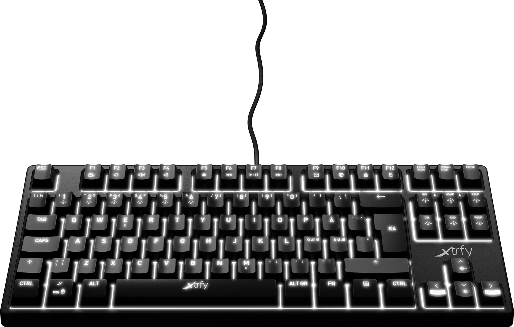 Xtrfy K4 LITE tenkeyless mekanisk tastatur - Elkjøp