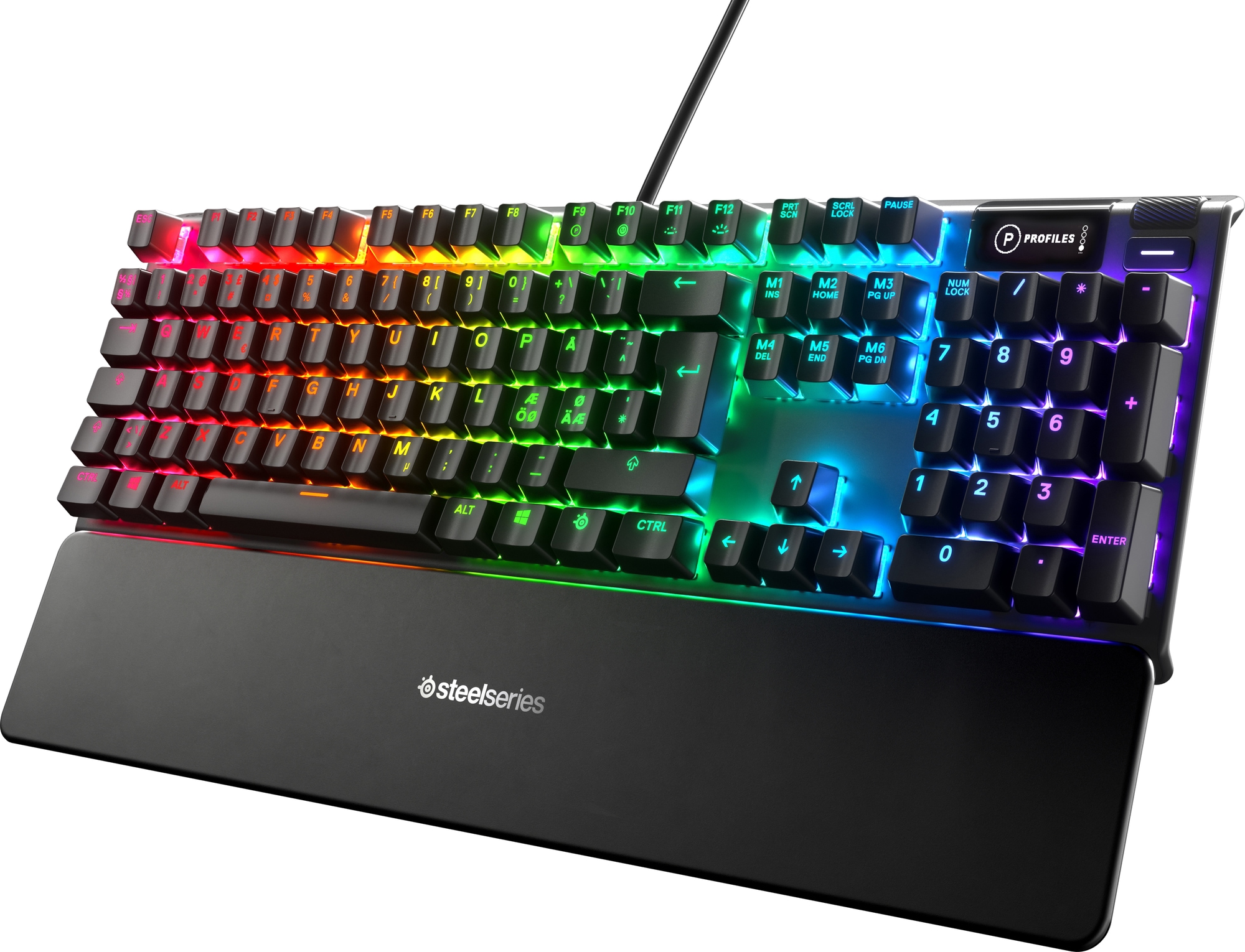 SteelSeries Apex 5 gaming-tastatur - Elkjøp
