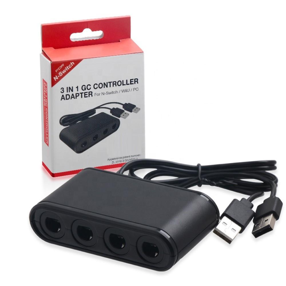 GameCube Control Adapter for Nintendo Switch / WiiU / PC - Elkjøp