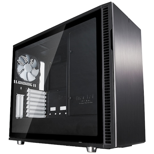 Fractal Design Define R6 PC-kabinett (sort, vindu) - Elkjøp