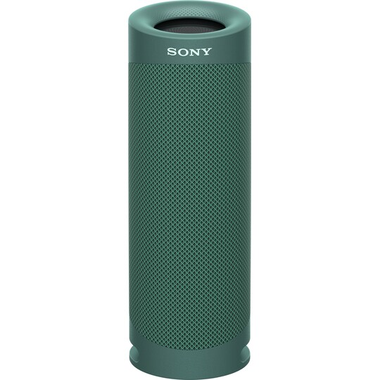 Sony bærbar trådløs høyttaler SRS-XB23 (grønn) - Elkjøp