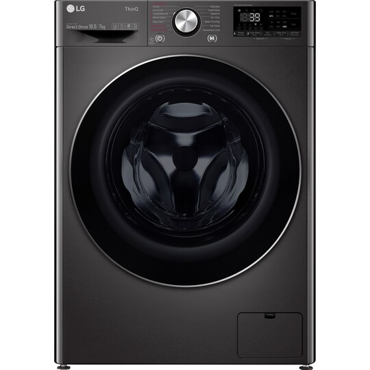 LG vaskemaskin med tørketrommel CV90J7S2BE - Elkjøp