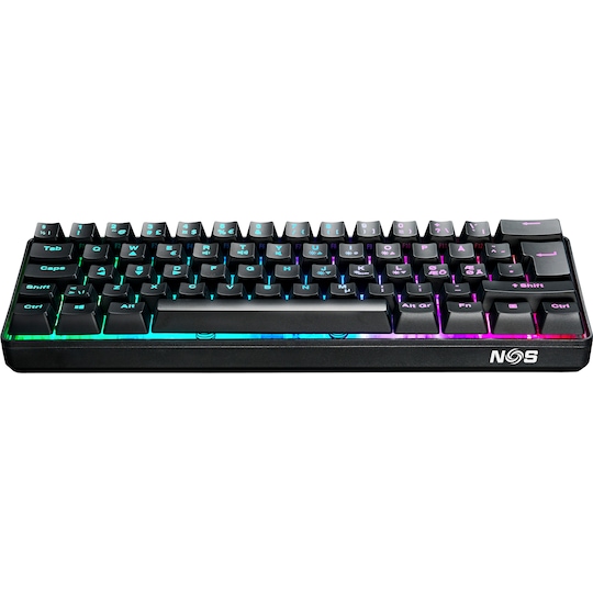 NOS C-250 MINI PRO RGB gaming-tastatur - Elkjøp