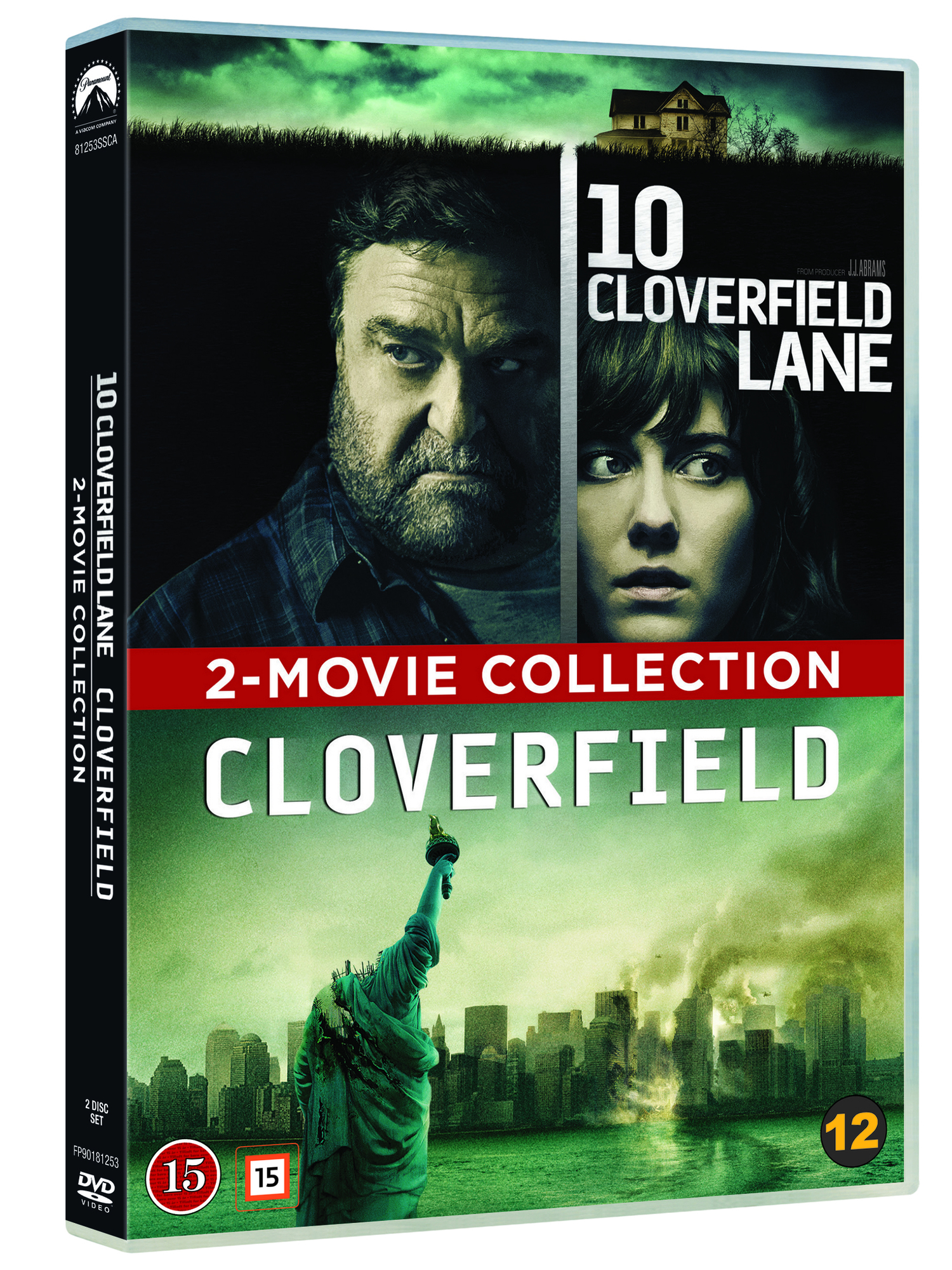 CLOVERFIELD & 10 CLOVERFIELD LANE (DVD) - Elkjøp