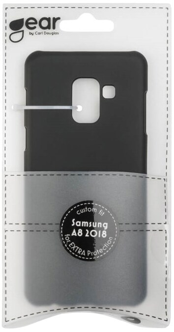 Gear Samsung Galaxy A8 2018 mobildeksel (sort) - Deksler og etui til  mobiltelefon - Elkjøp
