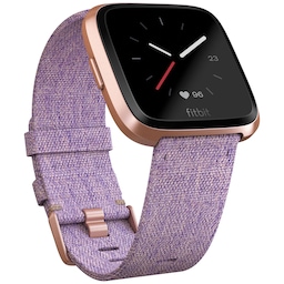 Fitbit Versa smartklokke (lavendervevet/rosegull)