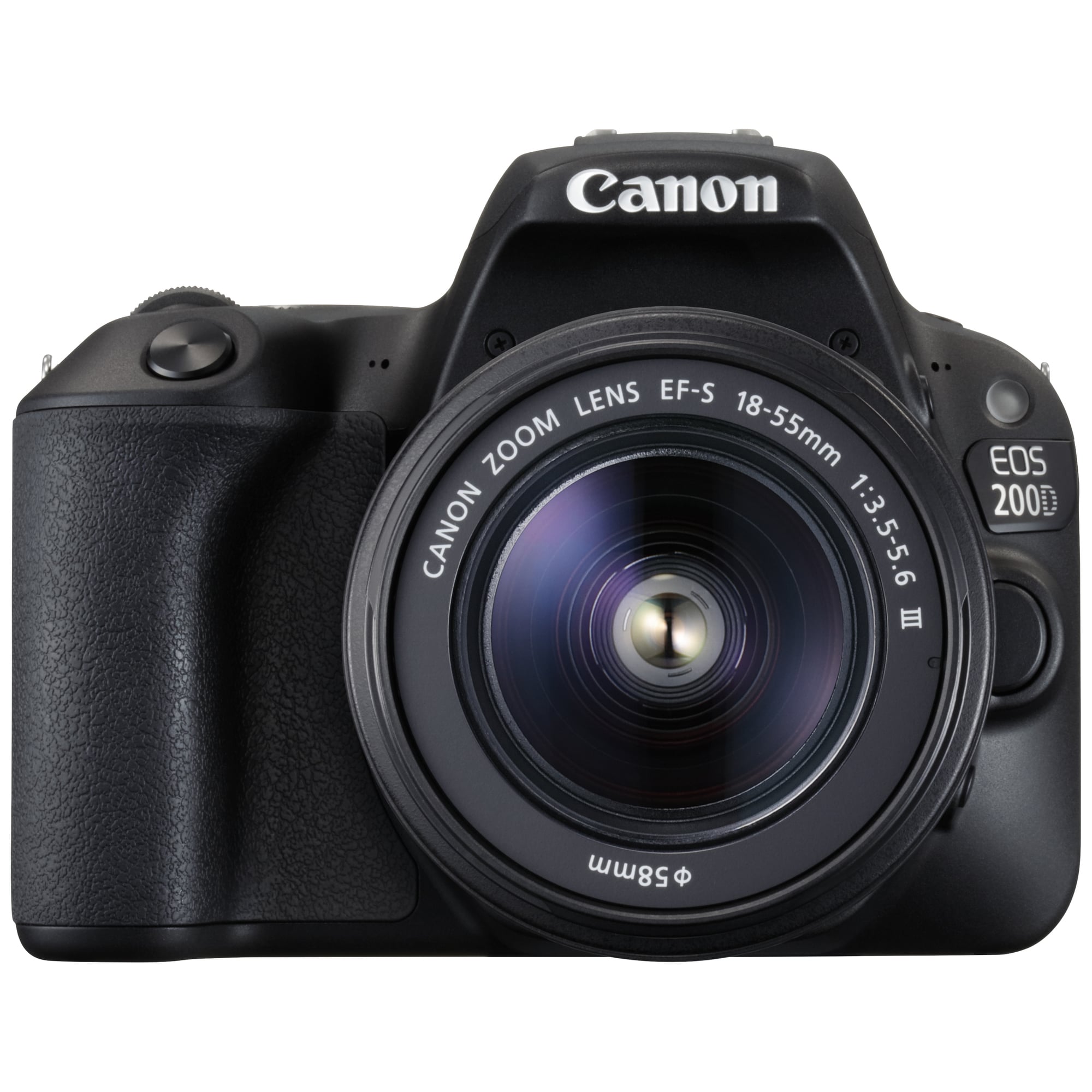 Canon EOS 200D digitalt speilref. + 18-55 mm DC III obj - Systemkamera -  Elkjøp