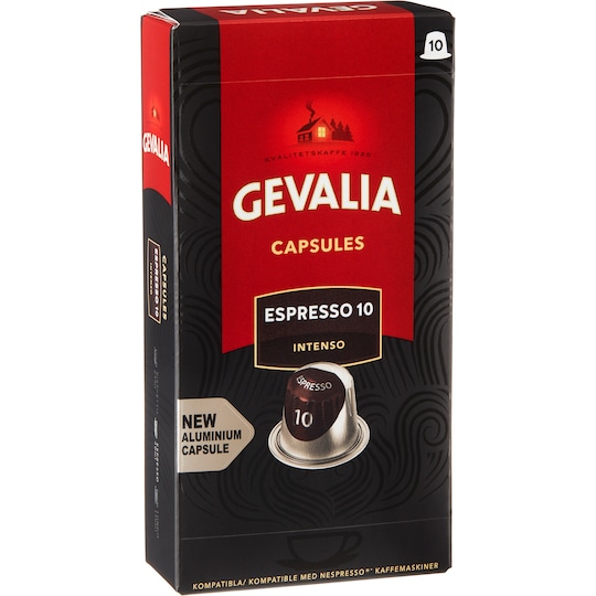 Gevalia Espresso 10 Intenso kapsler - Elkjøp