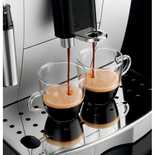 DeLonghi Magnifica S kaffemaskin ECAM22110 (sølv/sort) - Elkjøp