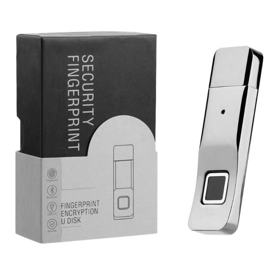 32 GB fingeravtrykkskryptert USB-minne - Elkjøp