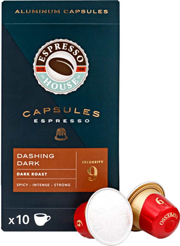 Espresso House Dashing Dark kaffekapsler 4029705 - Elkjøp
