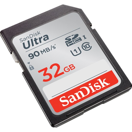 SanDisk Ultra SDHC/SDXC 32GB minnekort - Elkjøp