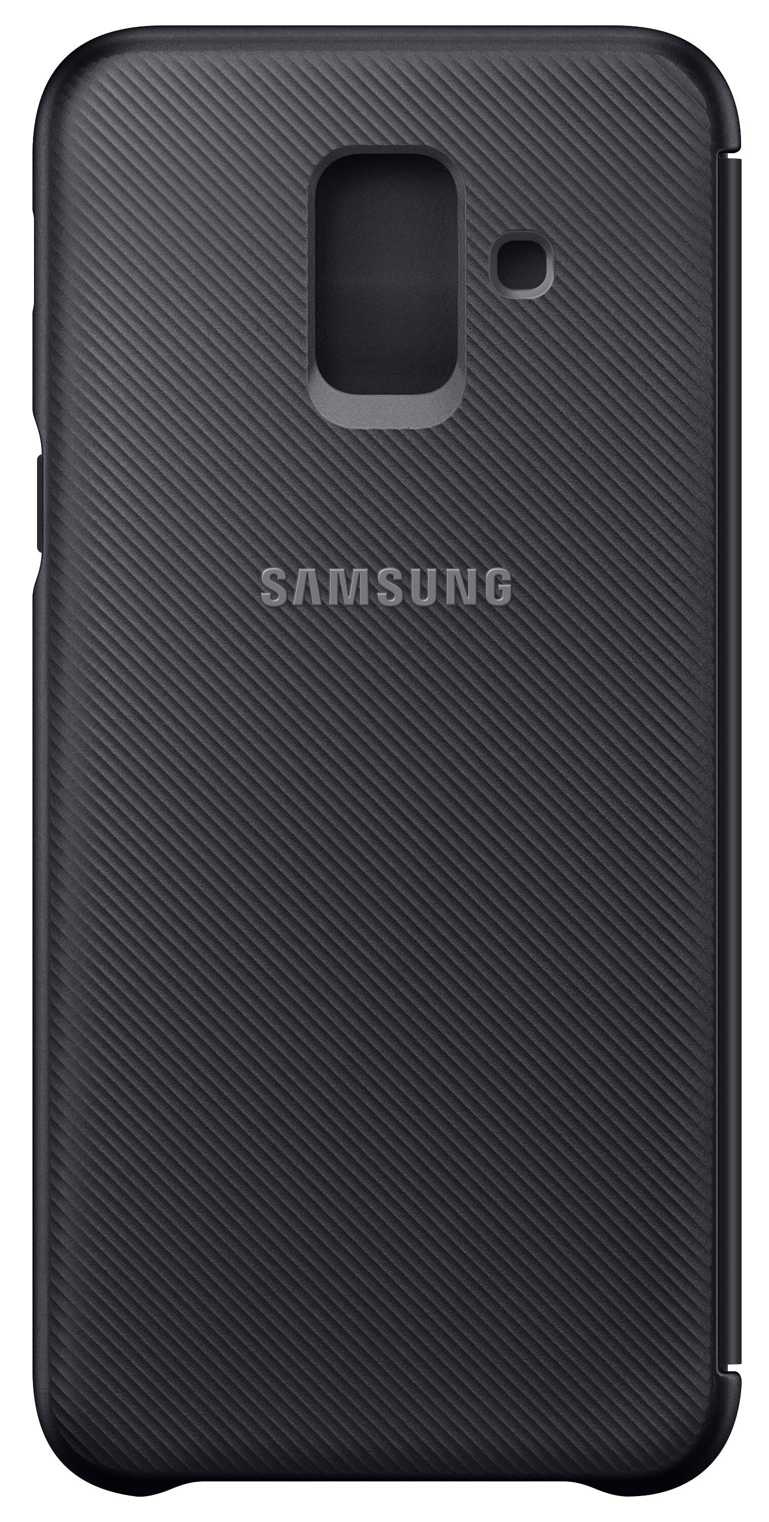 Samsung Galaxy A6 lommebokdeksel (sort) - Deksler og etui til mobiltelefon  - Elkjøp
