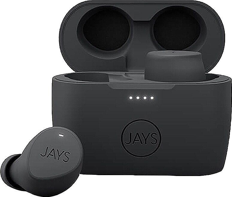 Jays m-Five helt trådløse in-ear hodetelefoner (grå) - Hodetelefoner til  trening - Elkjøp