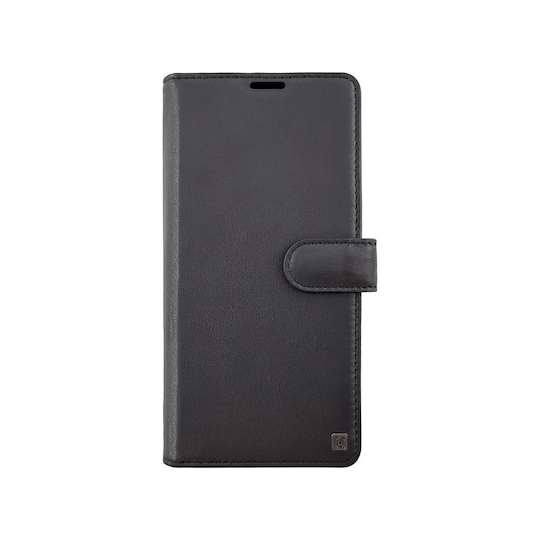 Ekte lær Samsung Galaxy A70 2 in 1 lommebok deksel - Black - Elkjøp