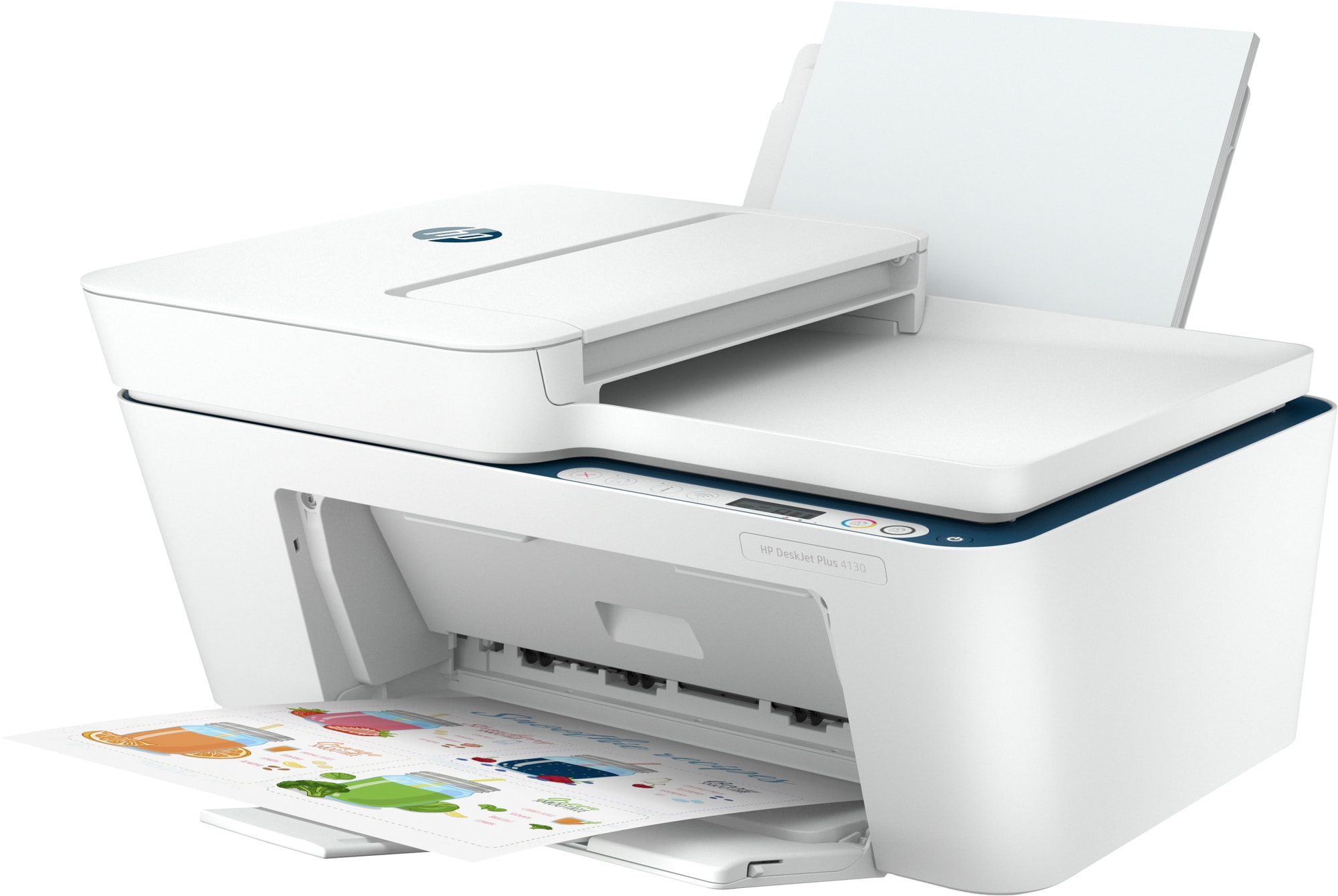 HP DeskJet Plus 4130 AIO inkjet fargeskriver - Elkjøp