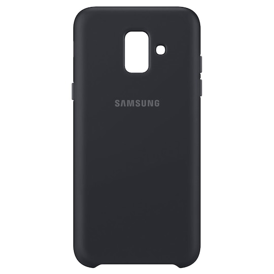 Samsung Galaxy A6 Dual Layer deksel (sort) - Elkjøp