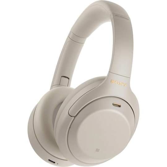 Sony trådløse around-ear hodetelefoner WH-1000XM4 (sølv) - Elkjøp