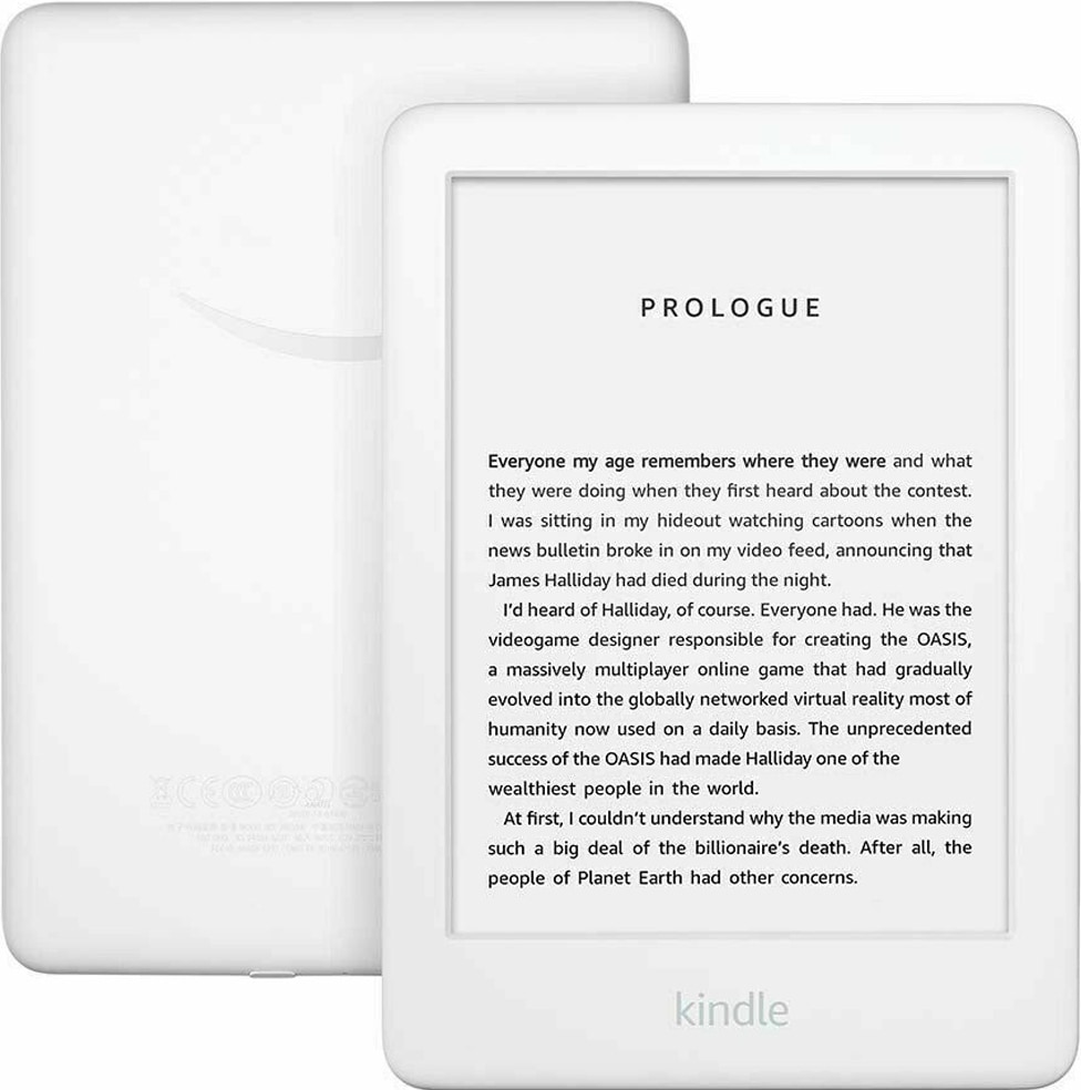 Amazon Kindle 6" (2019) lesebrett (hvit) - iPad og nettbrett - Elkjøp
