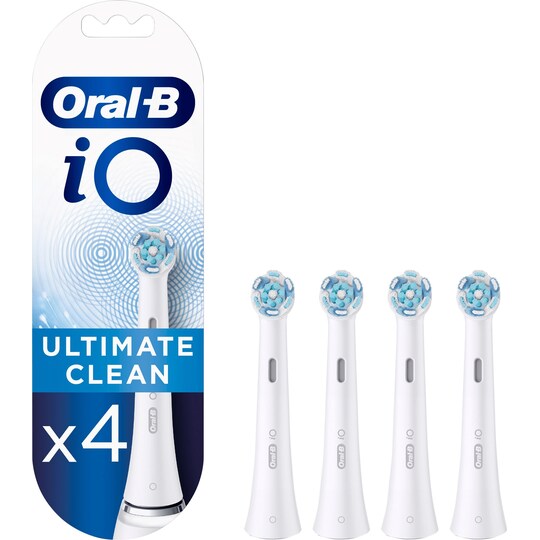 Oral-B iO Ultimate Clean toothbrush refill IOREFILL4WH (hvit) - Elkjøp