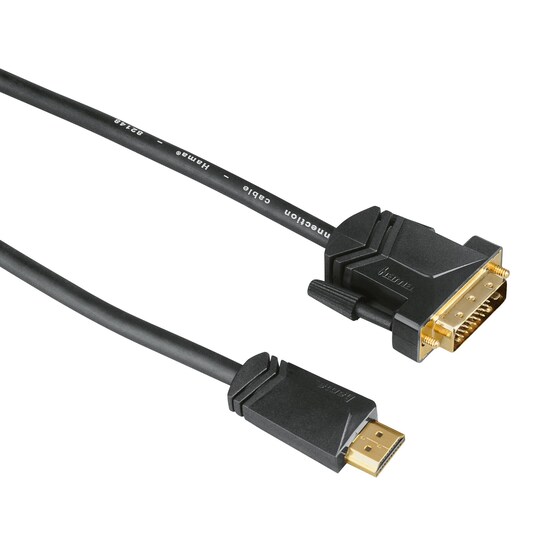 Hama HDMI-kabel HDMI til DVI/D kabel (1,5 m) - Elkjøp