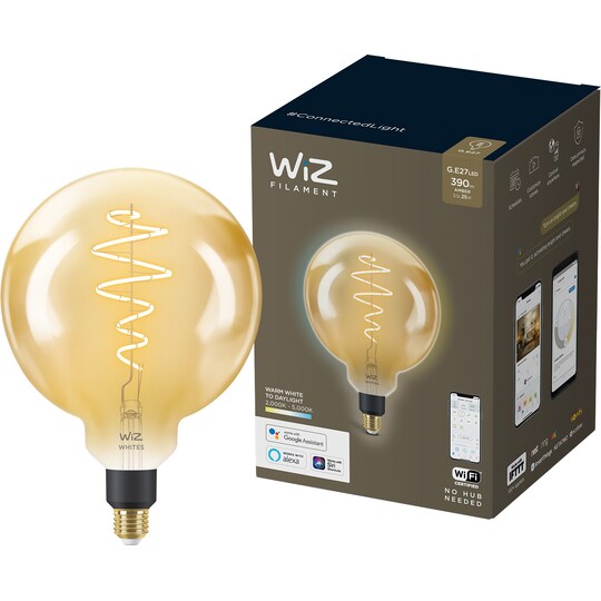 Wiz Light Globe LED-pære 25W E27 871869978683000 - Elkjøp