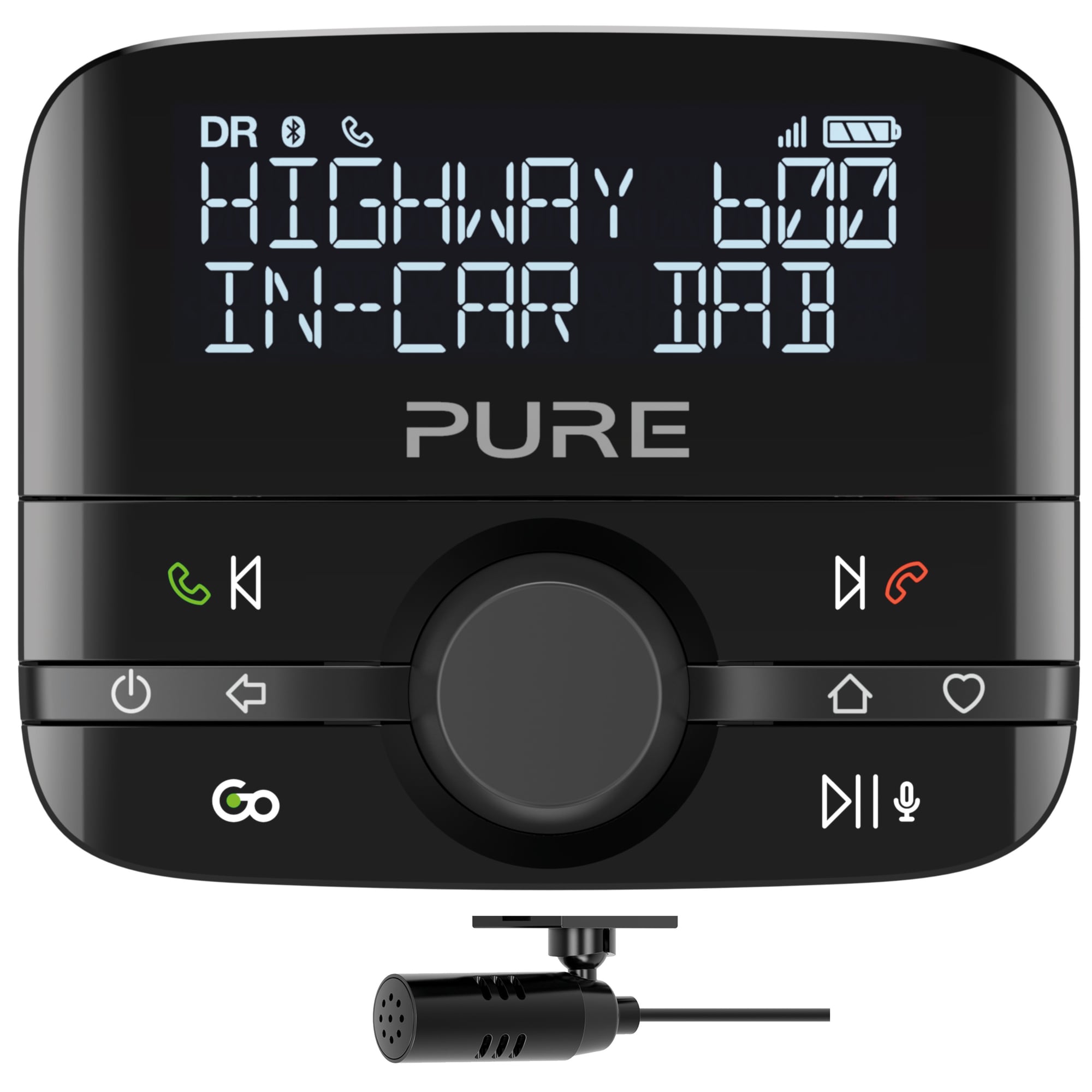 Pure Highway 600 trådløs DAB biladapter Bluetooth - Elkjøp